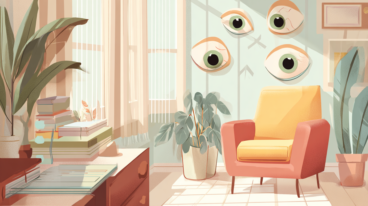 exercices de rééducation orthoptique à domicile