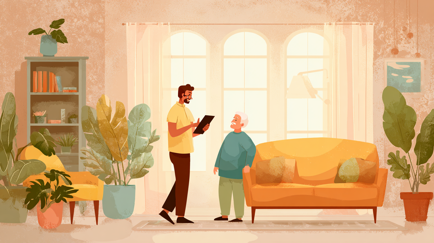 Comment se déroule une évaluation APA à domicile?