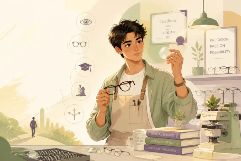 Devenir opticien-lunetier : formation, salaire, débouchés